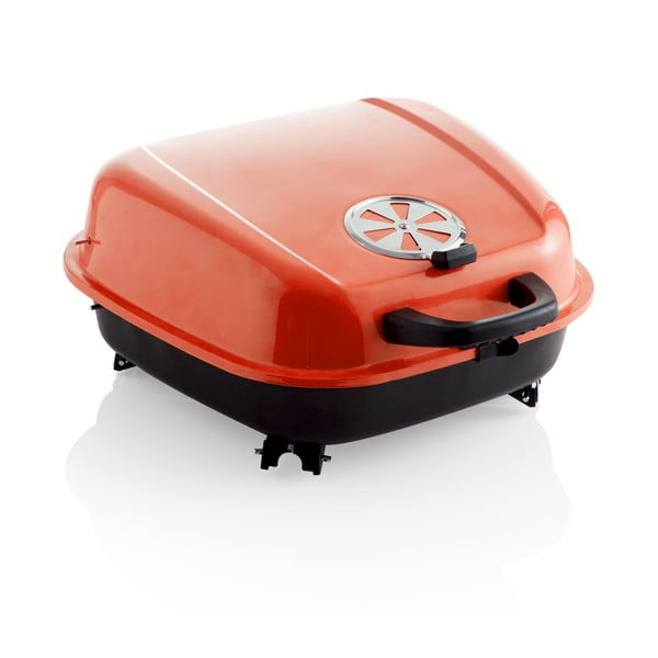 Přenosný gril Barbecue, červený
