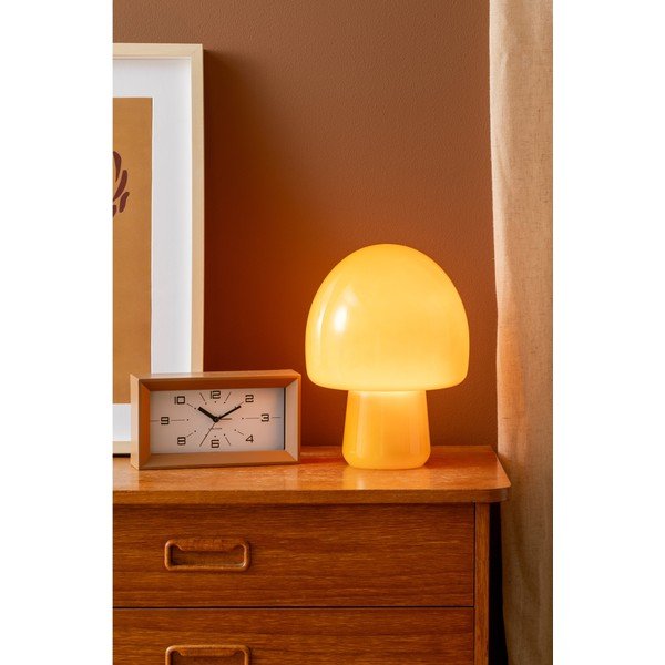 Lampada da tavolo giallo ocra (altezza totale 27 cm) Gozar  – Leitmotiv-image-1
