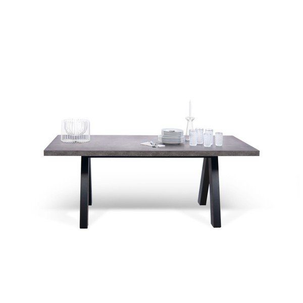 Tavolo da pranzo grigio Apex - TemaHome-image-4