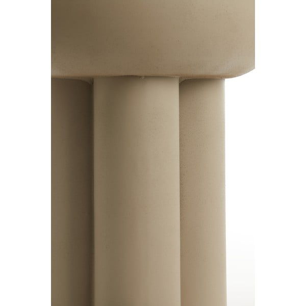 Tavolino rotondo in metallo ø 46 cm Mikola - Light & Living-image-2