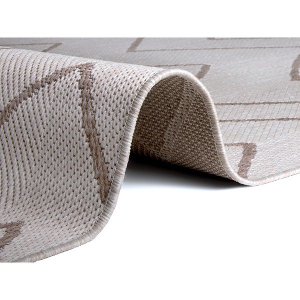 Tappeto per esterni marrone e beige Lisbon, 120 x 170 cm - Ragami-image-2