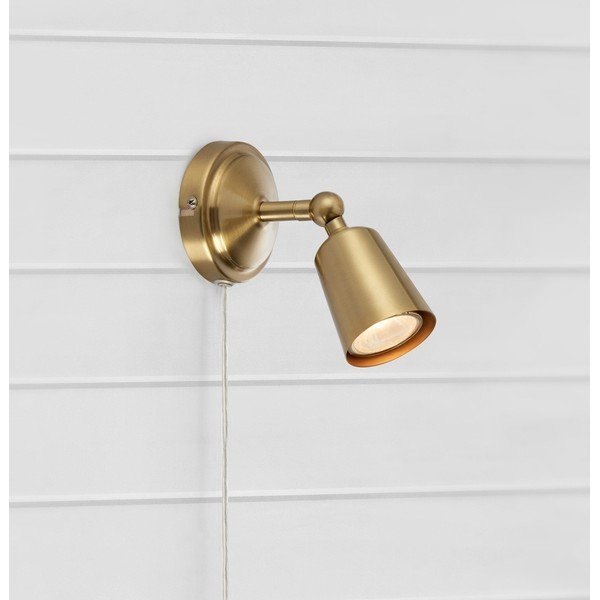 Lampada da parete color ottone con struttura flessibile TIny – Markslöjd-image-1