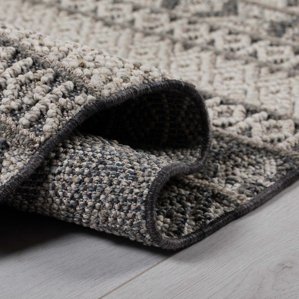 Tappeto grigio e crema , 160 x 230 cm Herne - Flair Rugs-image-3