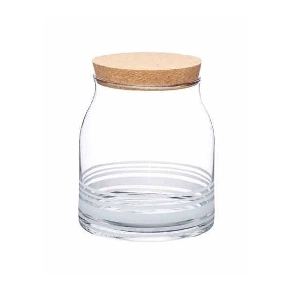Dóza s korkovým víkem Kitchen Craft Natural Elements, 2,5 l
