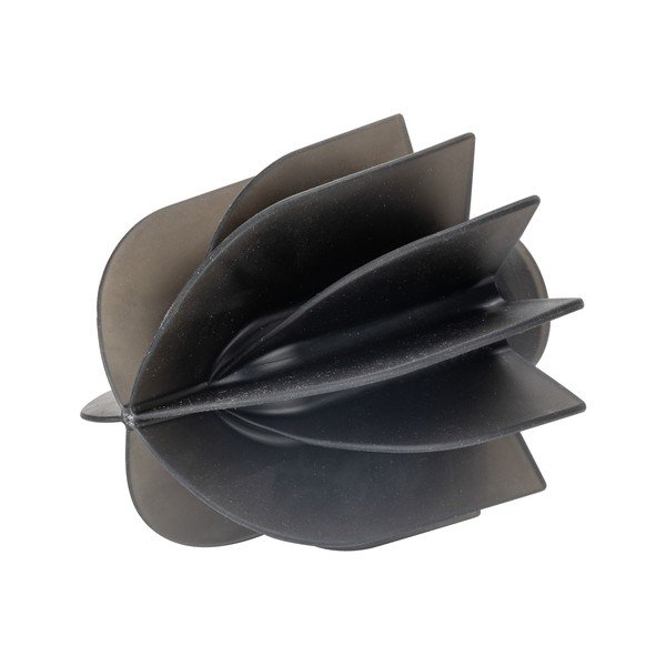 Scopino in silicone nero con supporto in metallo ø 7 cm - Wenko-image-3