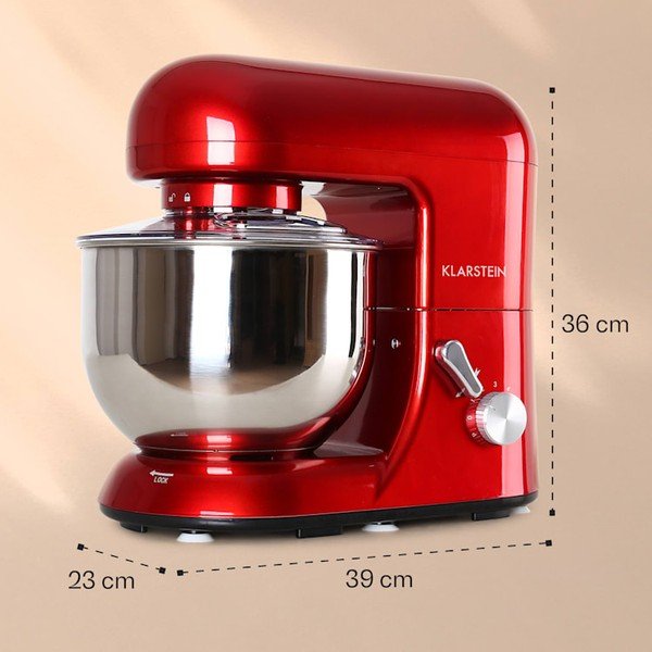 Robot da cucina rosso Bella - Klarstein-image-1