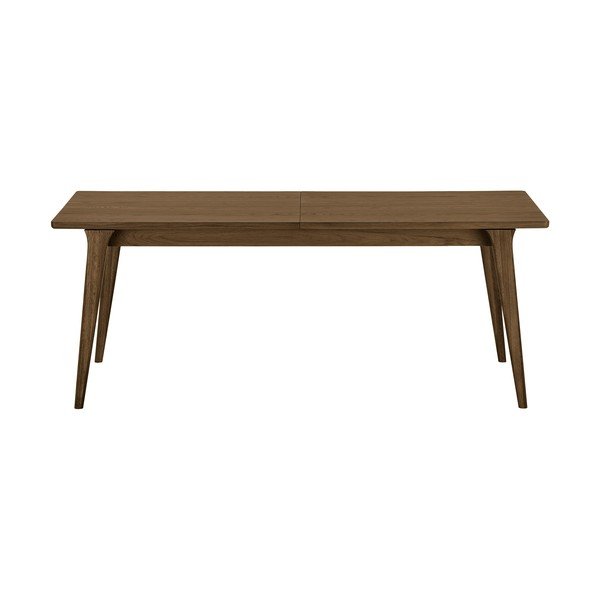 Tavolo da pranzo con effetto rovere allungabile con estensione Darwin – House Nordic-image-4
