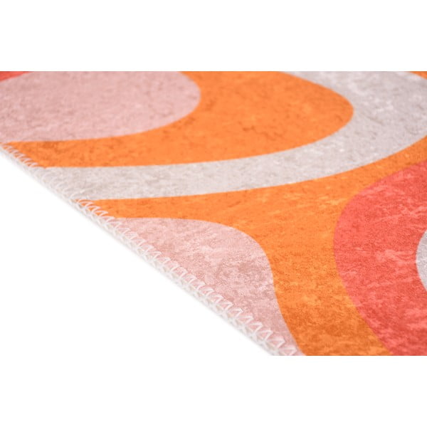 Passatoia arancione lavabile 80x200 cm Colors of Joy – Vitaus-image-2