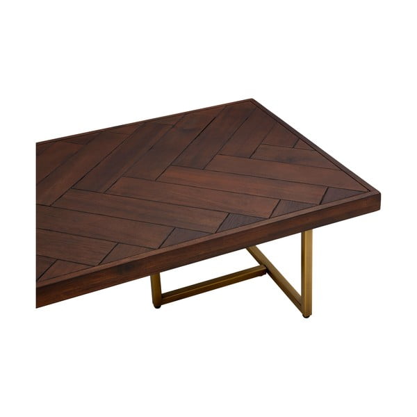 Tavolino rotondo marrone 60x120 cm Brando - Premier Housewares-image-3