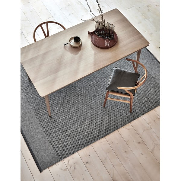 Tappeto da interno/esterno color antracite 140x200 cm Edit Charcoal – Pappelina-image-1