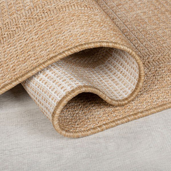 Tappeto per esterni in colore naturale 160x230 cm Weave - Flair Rugs-image-2