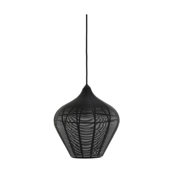 Lampada da soffitto nera ø 27 cm Alvaro - Light & Living