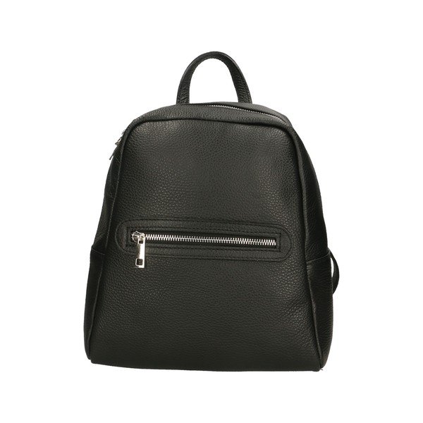 Zaino in pelle nera - Chicca Borse