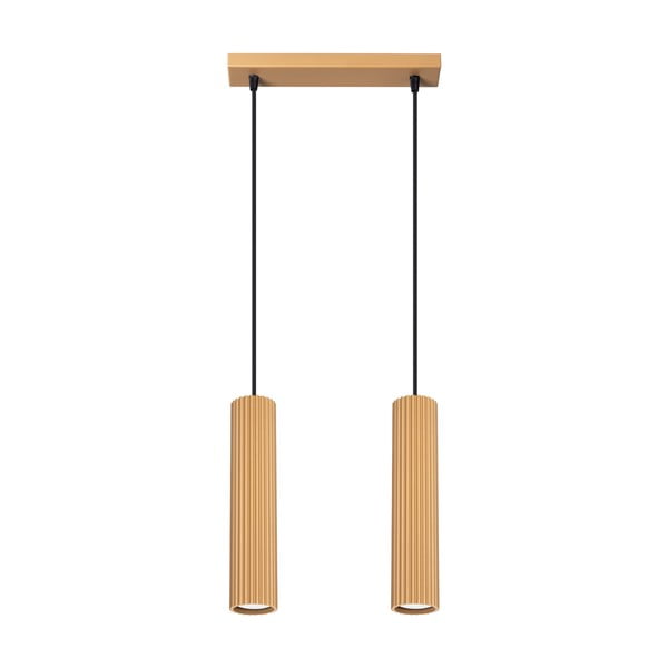 Lampadario dorato Gleam – Sollux