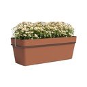 Fioriera sospesa autoinnaffiante in plastica riciclata da 50 cm Capri - Artevasi