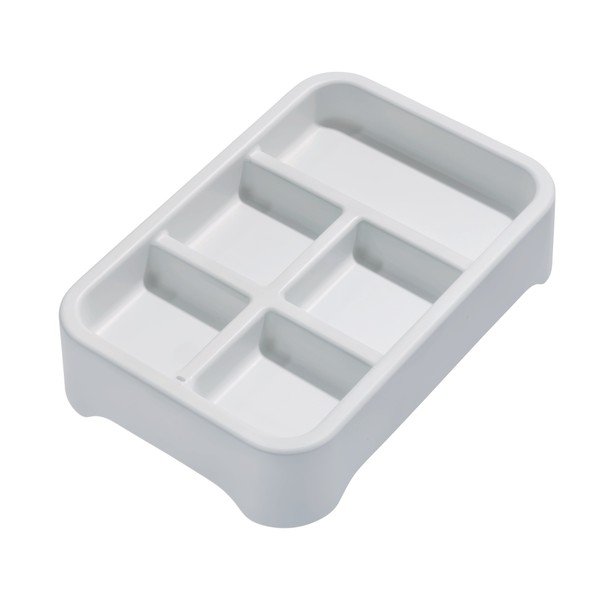 Organizzatore di gioielli grigio Eco Bin 5, 28,12 x 19,23 cm - iDesign-image-2