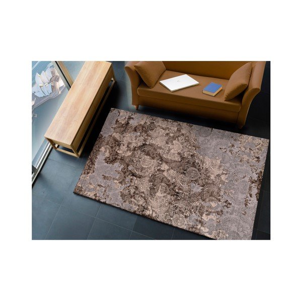 Tappeto Arabela Brown, 60 x 120 cm - Universal-image-2