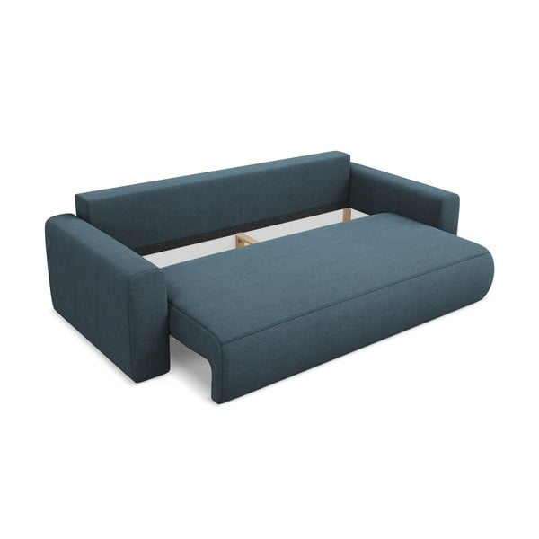 Divano blu allungabile/con contenitore 238 cm Kapua – Makamii-image-3