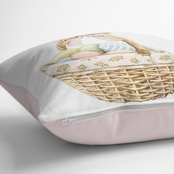 Federe con motivo pasquale in set da 4 43x43 cm - Mila Home-image-2