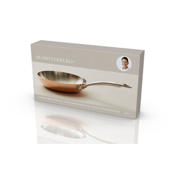 Padella in acciaio inox e rame ø 20 cm – Blomsterbergs-image-4