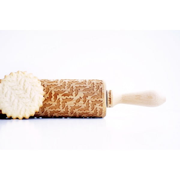 Rullo per pasta in legno goffrato Bats - Valek-image-3
