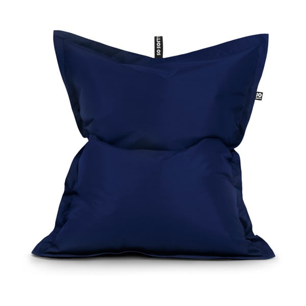 Puof a sacco blu scuro Pad XL – So Soft?