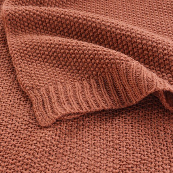 Coperta a maglia 125x150 cm Tricotine - douceur d'intérieur-image-2