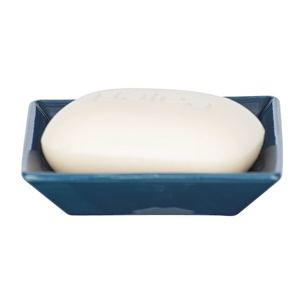 Tappeto per sapone in ceramica blu scuro Cordoba - Wenko