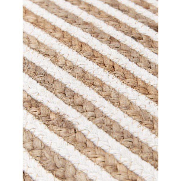 Federa decorativa in iuta bianca , 30 x 50 cm Faeka - Westwing Collection-image-3