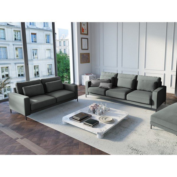 Divano grigio , 158 cm Seine - Interieurs 86-image-1
