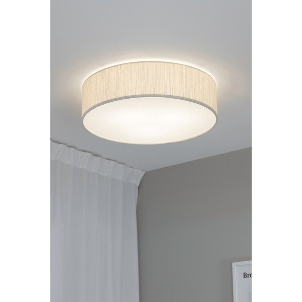 Lampada da soffitto beige 50x50 cm Lino - Markslöjd-image-1