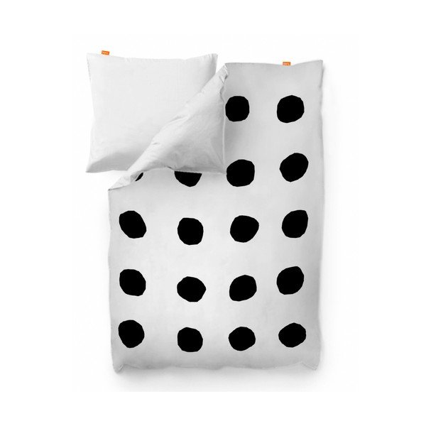 Copripiumino in cotone Dot, 220 x 220 cm - Blanc-image-2