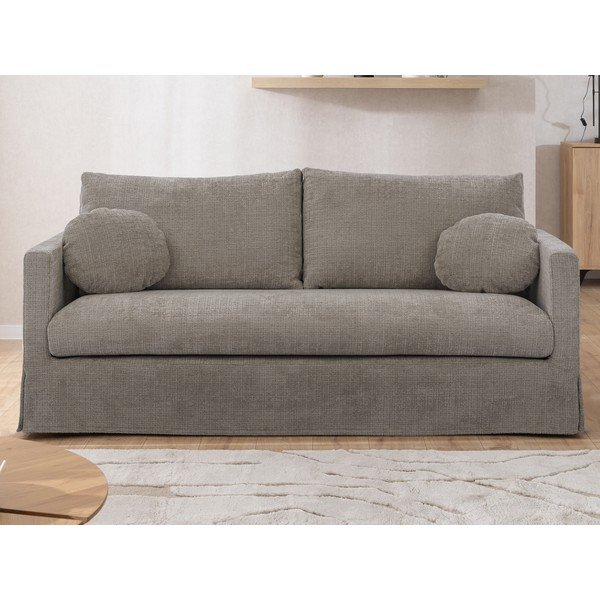 Divano grigio 195 cm Paphos – Ropez-image-1