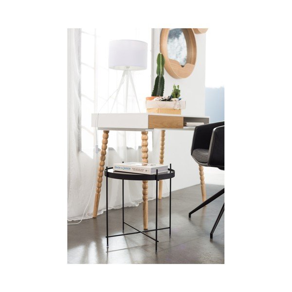 Tavolino nero , ⌀ 43 cm Cupid - Zuiver-image-1