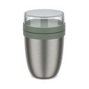 Borraccia termica argentata/color salvia in acciaio inox 500 ml Ellipse – Mepal
