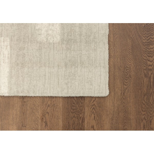 Tappeto greige in lana 133x190 cm Agnus Brush Lines – Agnella-image-4