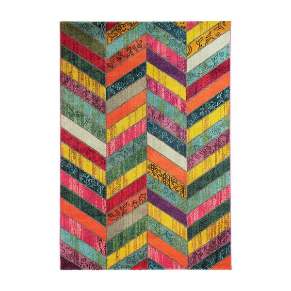 Koberec Flair Rugs Prismatic Cyan Multi, 160 x 230 cm