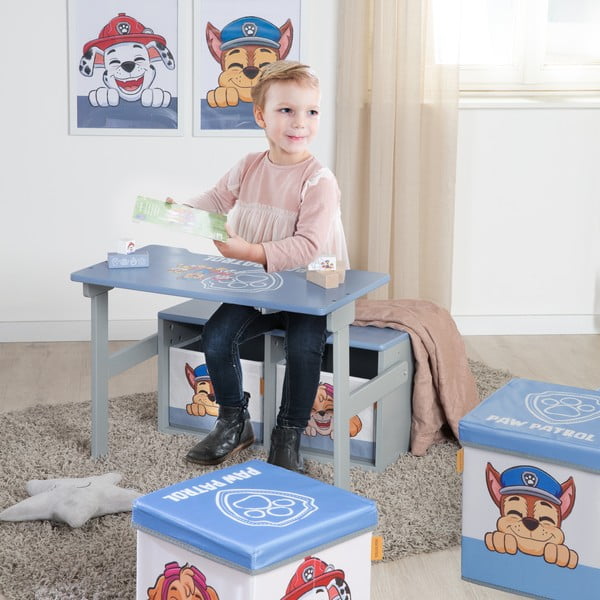 Panca per bambini blu Paw Patrol – Roba-image-1