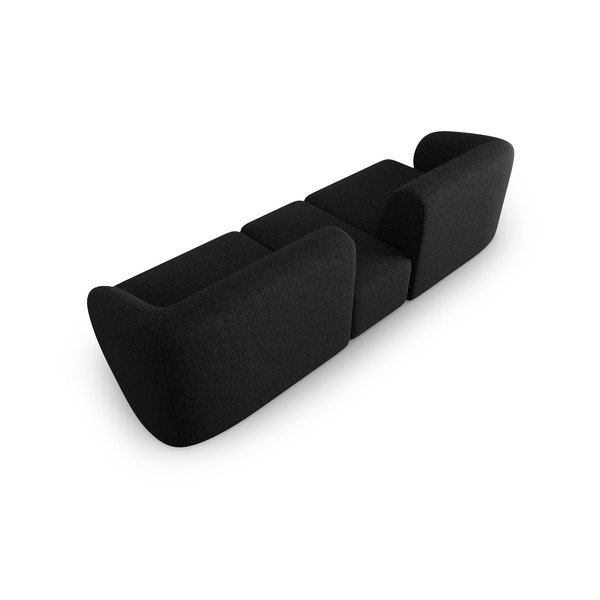 Divano nero 239 cm Shane - Micadoni Home-image-2