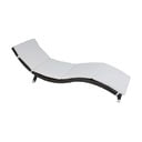 Sedile da giardino bianco 58x195 cm Ferrara - Garden Pleasure