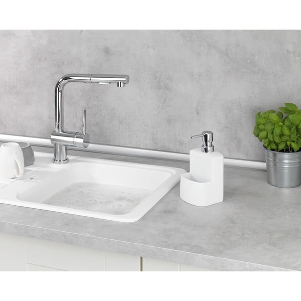 Distributore di sapone liquido bianco Festival - Wenko-image-2