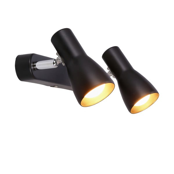 Lampada da soffitto nera opaca con paralume in metallo 36x6 cm Picardo - Candellux Lighting-image-4