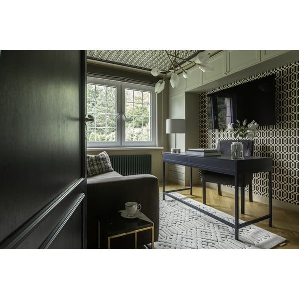 Tappeto in lana grigio chiaro 160x230 cm Dive - Agnella-image-1