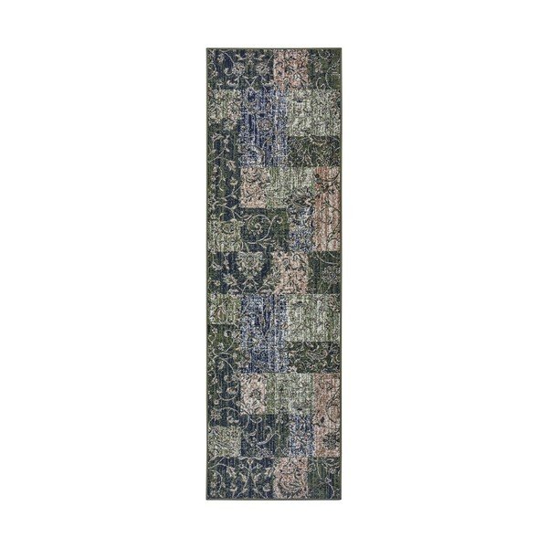 Tappeto verde 250x80 cm Kirie - Hanse Home