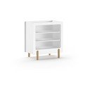 Cassettiera per bambini bianca con fasciatoio 88x95x57 cm Smile – Vipack