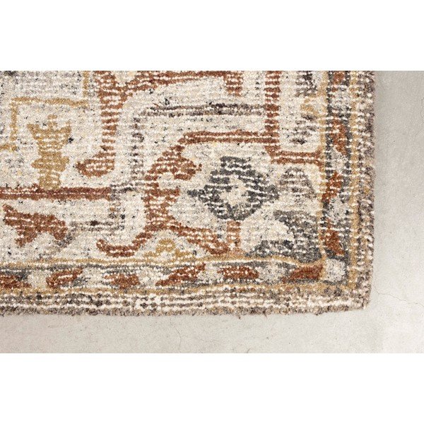 Tappeto beige in misto lana 160x230 cm Amori – Dutchbone-image-4