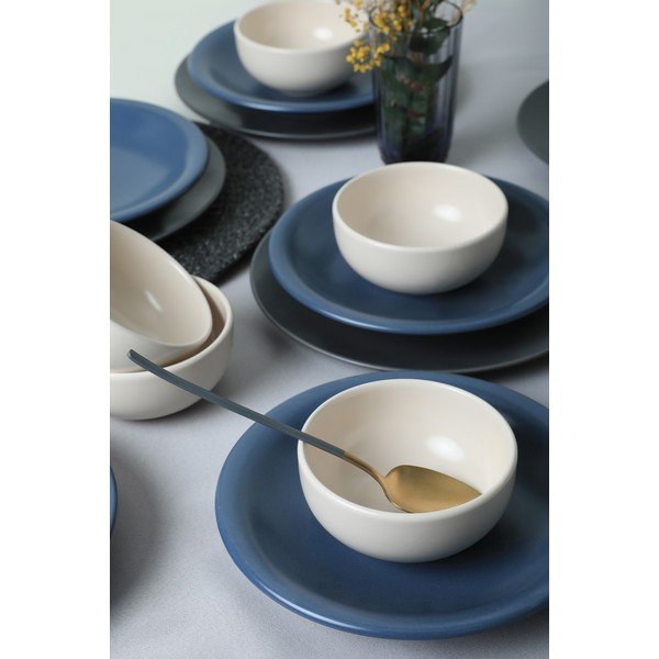Set da pranzo in ceramica 18 pz – Hermia-image-1