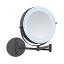 Specchio per make-up con illuminazione/con ingrandimento (con ingrandimento 5x) ø 25,5 cm Lumi – Wenko