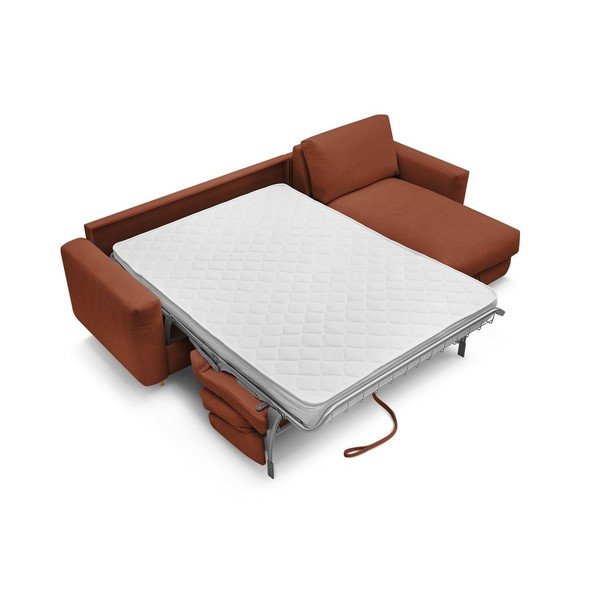 Divano angolare arancione Nouveau Cocoone – Bobochic Paris-image-4