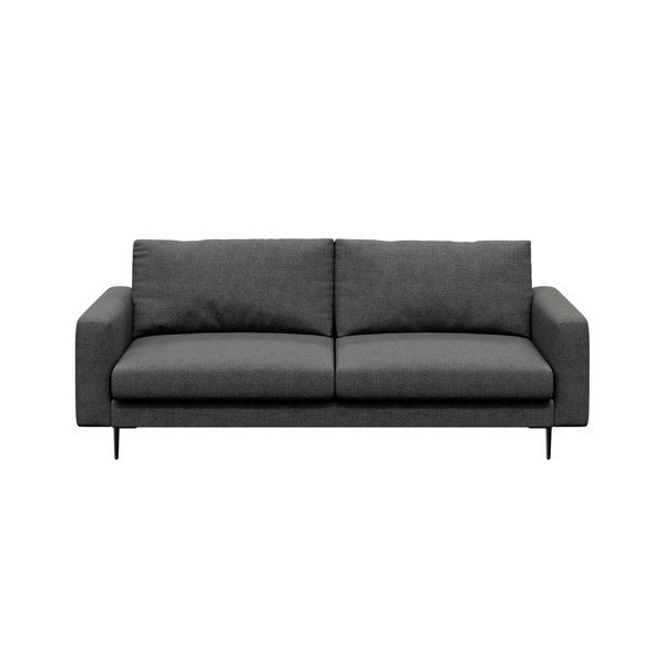 Divano grigio scuro Devichy , 222 cm Levie - devichy